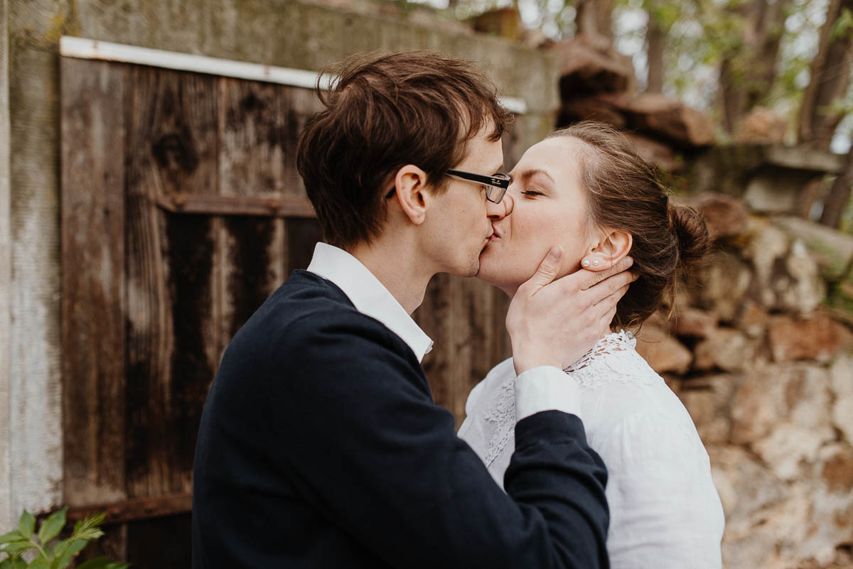 Natürliche Bilder beim Paarshooting