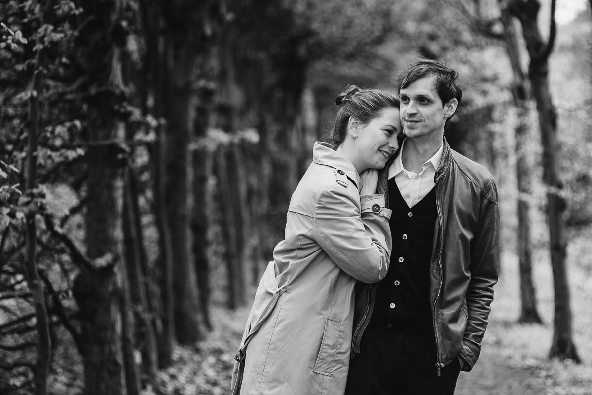 Ungestellte Bilder beim Engagementshooting