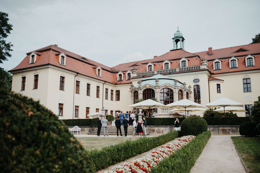 hochzeit auf schloss proschwitz Chinesischer Pavillon Außenansicht
