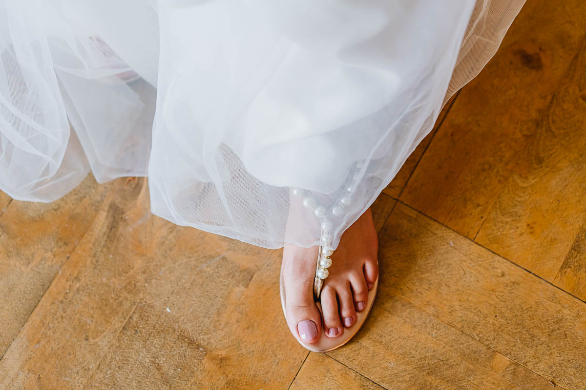 Brautschuhe Sandaletten