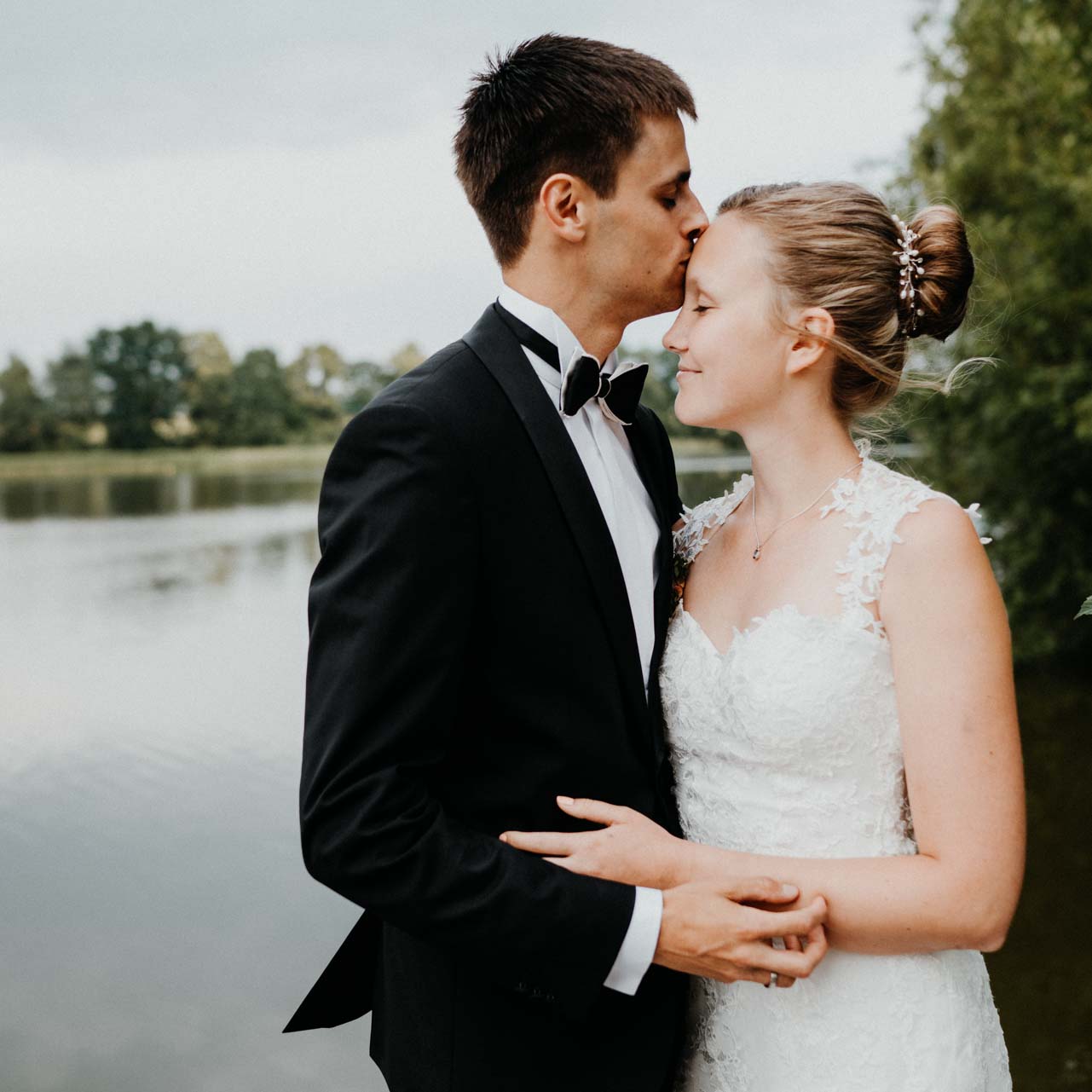 Standesamtliche Hochzeit in Radebeul mit Brautpaar
